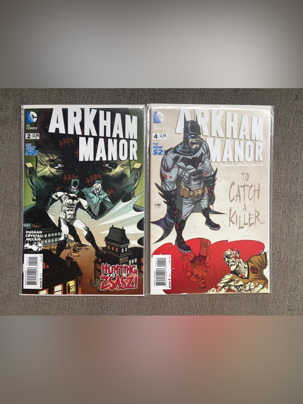 Arkham Manor Issue #2 & #4